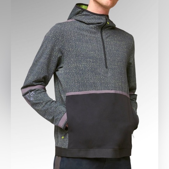 Lululemon X Robert Geller Limited Ed! Take The Moment Hoodie, Half-Zip, Size M